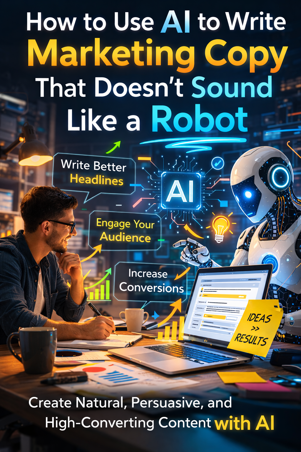How to Use AI to Write Marketing Copy That Doesn’t Sound Like a Robot