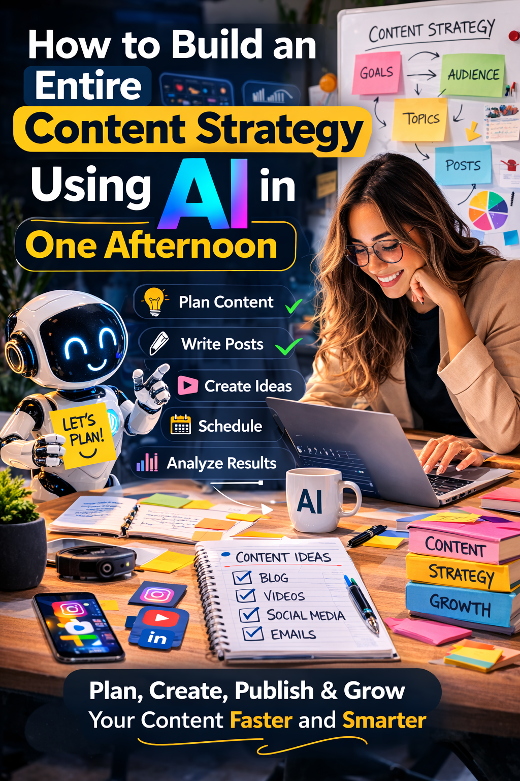 How to Build an Entire Content Strategy Using AI in One Afternoon