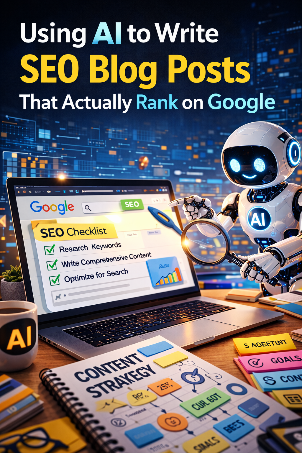 Using AI to Write SEO Blog Posts That Actually Rank on Google