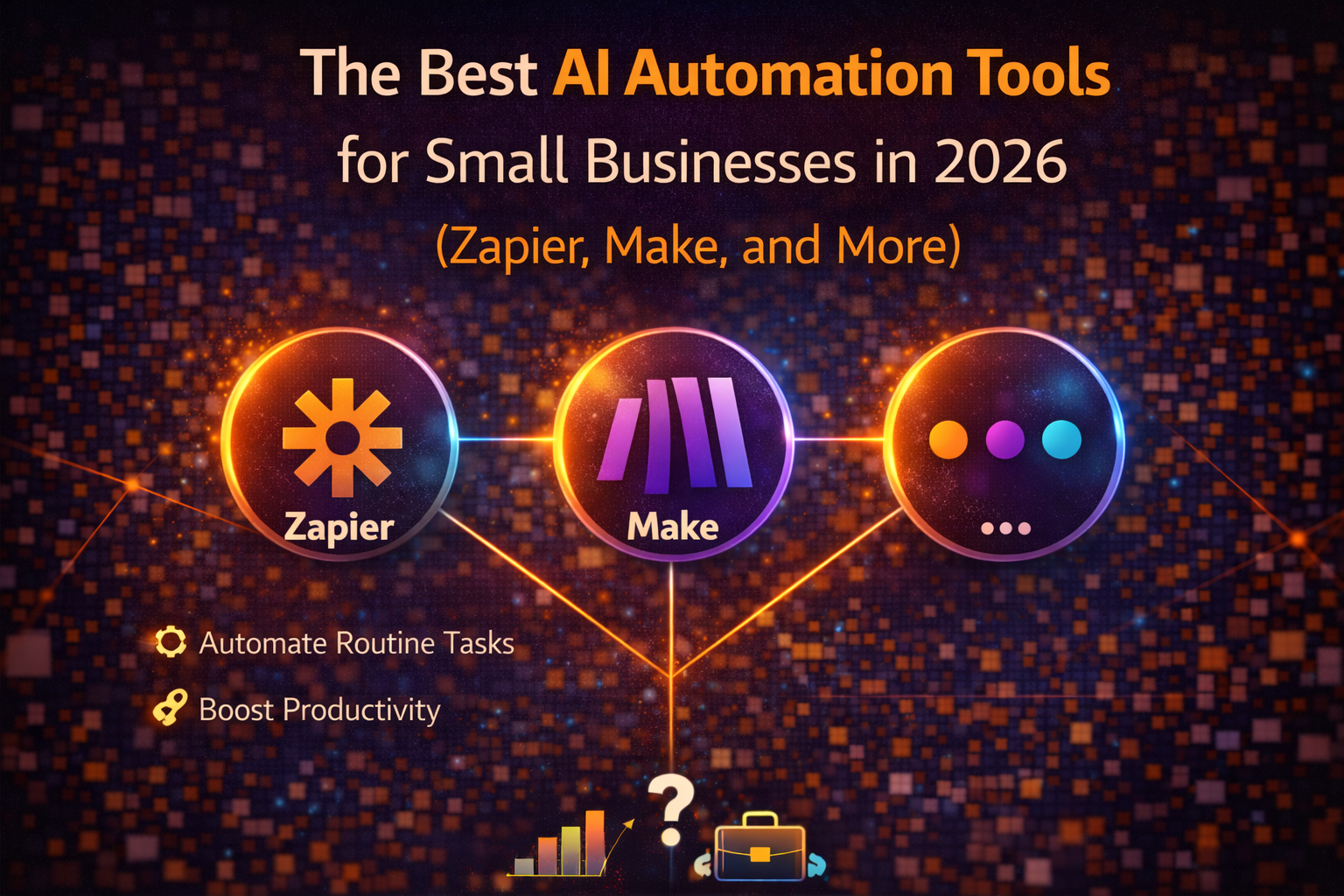 The Best AI Automation Tools for Small Businesses in 2026 (Zapier, Make, and More)