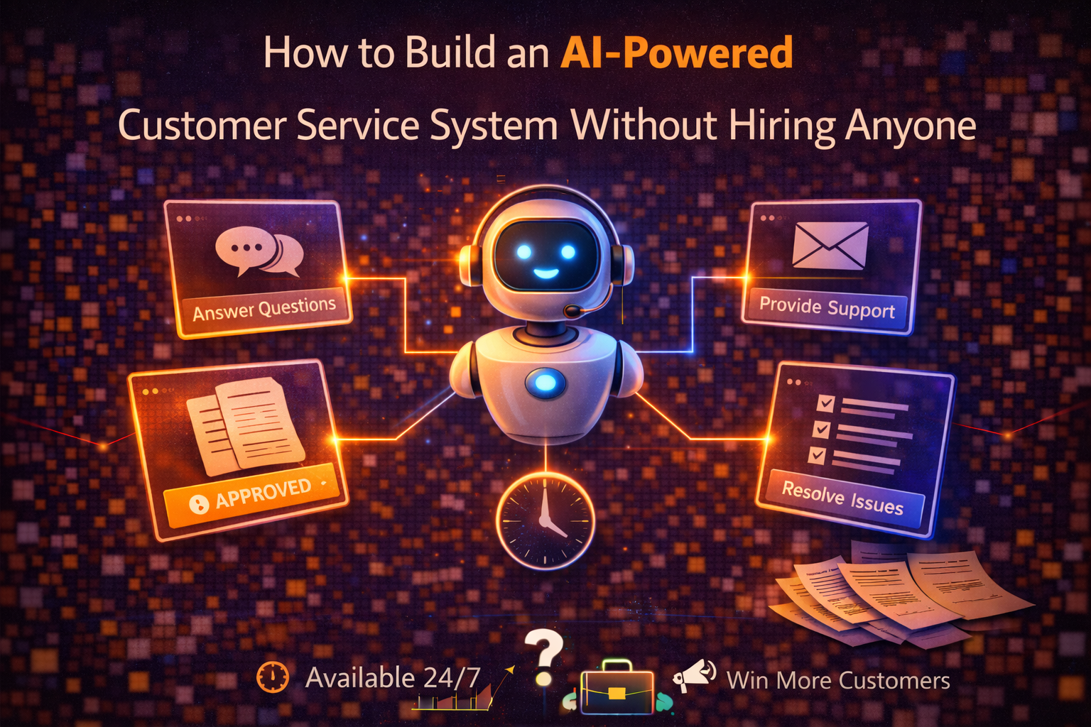 How to Build an AI-Powered Customer Service System Without Hiring Anyone