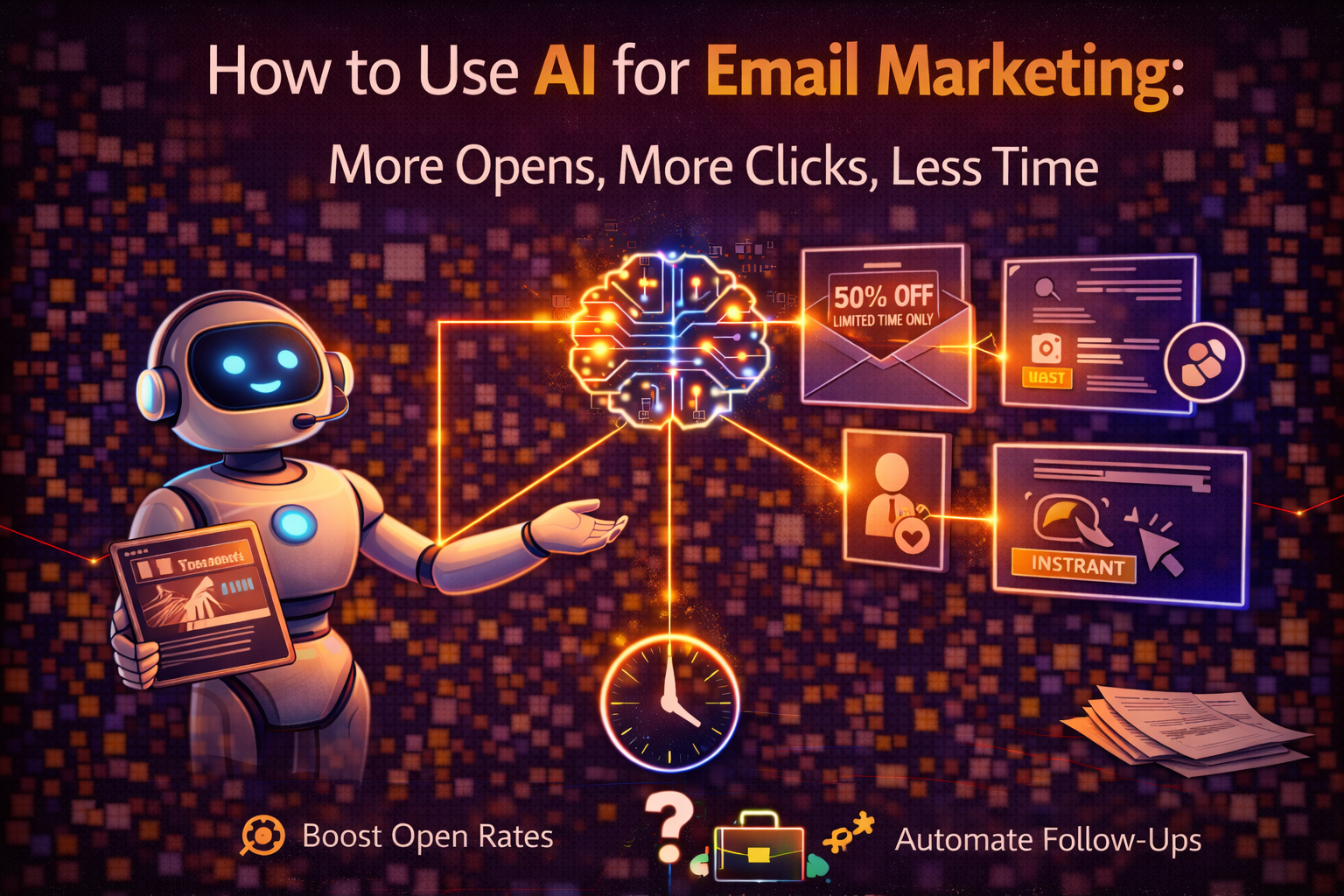How to Use AI for Email Marketing: More Opens, More Clicks, Less Time