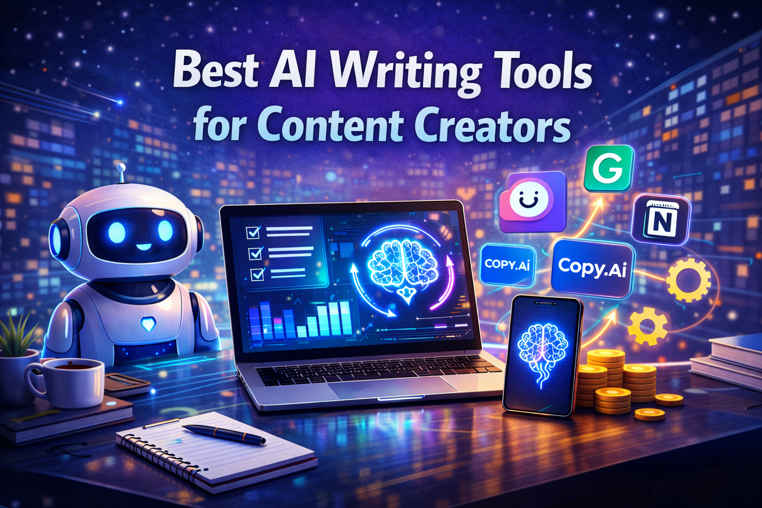 Best AI Writing Tools for Content Creators