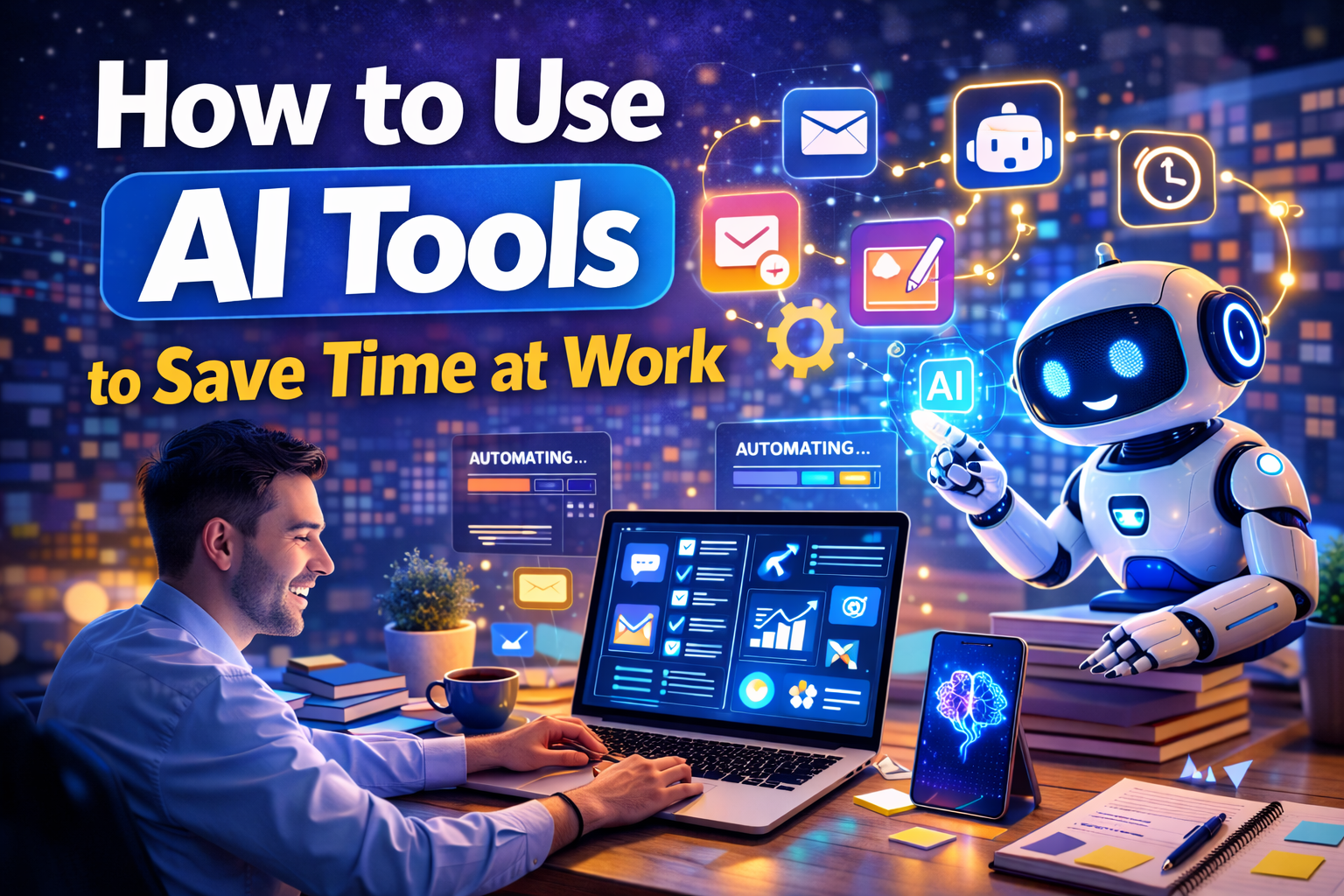 How to Use AI Tools to Save Time at Work